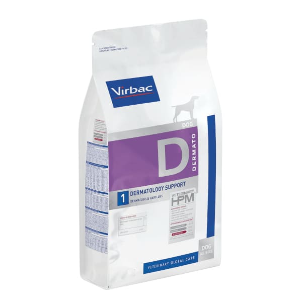 Virbac Dermatology Support veterinārā suņu barība ādai 7 kg